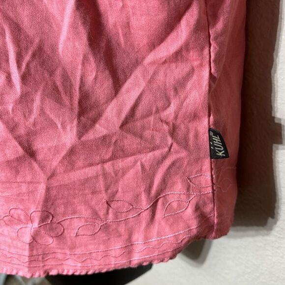 Kuhl women’s sleeveless embroidered boho v neck tank cotton xl - Picture 2 of 5